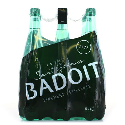 Badoit Eau gazeuse : le pack de 6 bouteilles d&amp;#39;1L - Photo 3