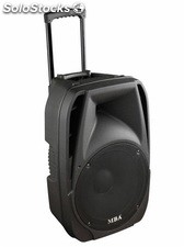 Bafle Potenciado Bateria Recargable subwoofer 12pul rms 40w p12