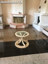 Bagni e rivestimenti in marmo, tavoli in marmo