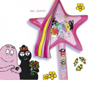 Baguette Magique Star Gonflable Barbapapa