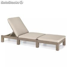 Bain de soleil Cappuccino Allibert Daytona 221623