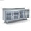 Bajomostrador refrigeración Docriluc 3 puertas cristal - BMR 200 V - 1