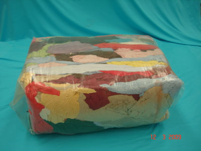 Bala de trapos de limpieza de 10 kg en color