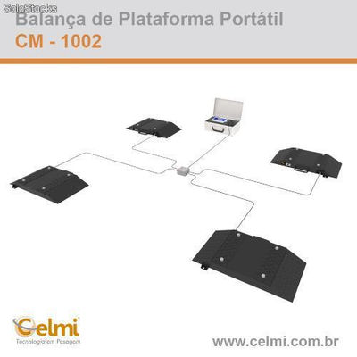 Balança de Plataforma para Ensaio no Campo cm-1002 celmi
