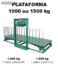 Balança Tipo Plataforma 1.000 / 1.500 kg