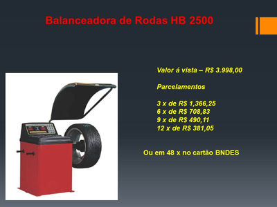 Balanceadora hb 2500