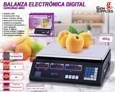 Balanza Digital Comercial