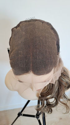 Balayage perruque ondulé en cheveux europeans - Photo 5