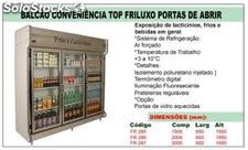 BALCÃO CONVENIÊNCIA TOP FRILUXO PORTAS DE ABRIR