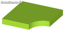 Balda de fijación invisible 29,5x29,5 cm. - Color: verde