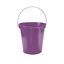 Balde 6 litros para indústria alimentar púrpura