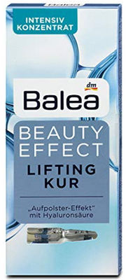 BALEA - Made in Germany - Ampoules Beauty Effect Lifting Kur, 7x1ml, 7 ml