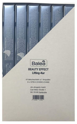 BALEA - Made in Germany - Ampoules Beauty Effect Lifting Kur, 7x1ml, 7 ml - Photo 3