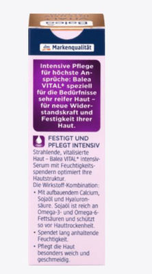 Balea - Made in Germany - Sérum vital + Intensif, 30 ml, Oméga-3 et Oméga-6 - Photo 4