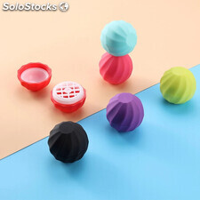 Ball Shape Lips Balm Tube, Egg Shaped Mini Empty Plastic Lip Balm