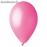 Ballon 12&#39;&#39; 30 cm Rose Pink en poche de 50 ballons