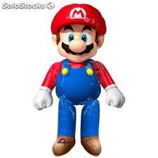 Ballon alu Air Walker Mario Bros 91 cm X 152 cm (Nintendo)