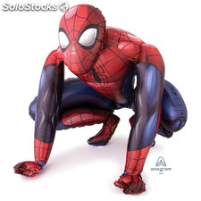Ballon Alu Anagram forme de Spiderman Marcheur (airwalker) 91 cm