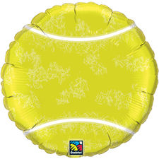 Ballon Alu Forme de Balle de Tennis 18&quot; (45cm)