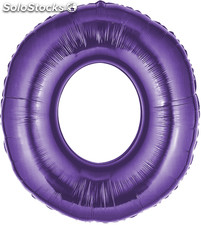 Ballon Chiffre alu 102 cm Violet