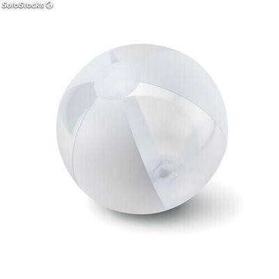 Ballon de plage gonflable blanc MIMO8701-06