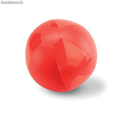 Ballon de plage gonflable rouge MIMO8701-05