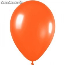 Ballon IBP 12&#39;&#39; 30 cm Orange en poche de 50 ballons