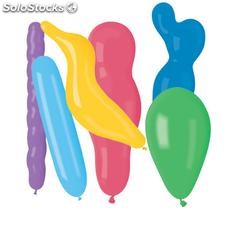 Ballon Latex Assortis sachet de 25 ballons formes et coloris...