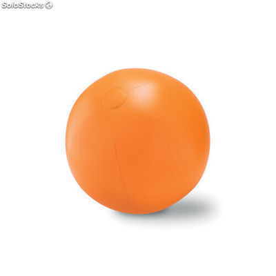 Ballon plage gonflable en PVC orange MIMO8956-10