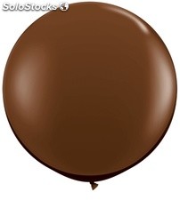 Ballons Qualatex chocolate brown ( marron foncé) 3&#39; (90cm)
