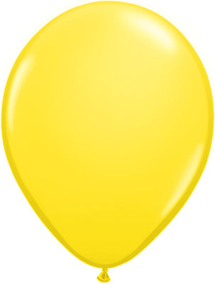 Ballons Qualatex Jaune &quot;Yellow&quot; 5&quot; (12cm)