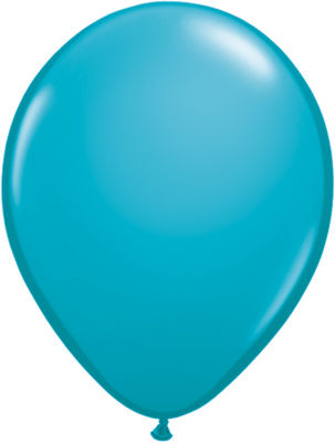 Ballons Qualatex Scarcelle &quot;Tropical Teal&quot; 16&quot;(40cm) à l&#39;unité