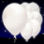 Balões com luz led brancos - 1
