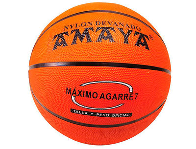 Balon amaya de basket caucho naranja n 6 - Foto 2