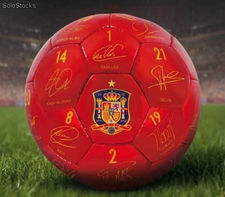 Balon oficial selección española con firmas de jugadores, 230
