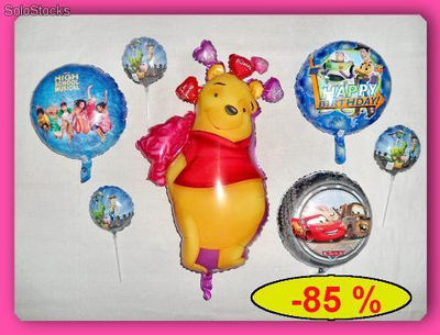 Balony foliowe helowe na hel Toy story Cars Disney