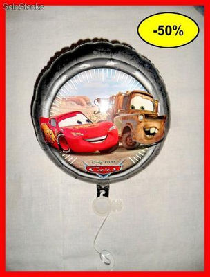 Balony foliowe helowe na hel Toy story Cars Disney - Zdjęcie 2