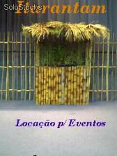 Bambu : Fornecemos e Executamos; Cercas, Biombos, stands, forro de teto, etc. - Foto 3