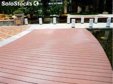 Bambú Plastico Compuesto Decking (Decking de wpc Bambu)