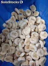 Bananas slices congeladas