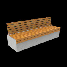 Banc aklidous m abdb 2200x650