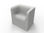 Banc fauteuil 1 P/ mobilier urbain - Photo 2