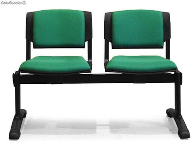 Bancada de 2 asientos tapizados - Sistemas David