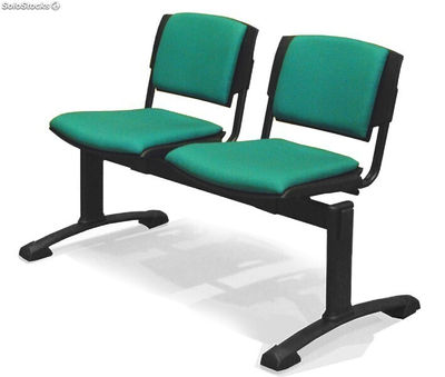 Bancada de 2 asientos tapizados - Sistemas David - Foto 2