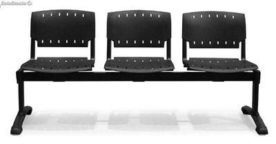 Bancada de 3 asientos poliamida - Sistemas David - Foto 2