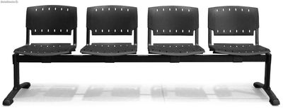 Bancada de 4 asientos poliamida - Sistemas David - Foto 2