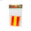 Bandeira 12 cm Espanha Fixação com ventosa - 2