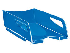 Bandeja sobremesa cep maxi de gran capacidad plastico azul 386X270X115 mm