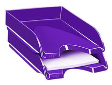 Bandeja sobremesa cep plastico violeta 257X348X66 mm