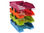 Bandeja sobremesa exacompta plastico arlequin set de 4 unidades colores surtidos - Foto 2
